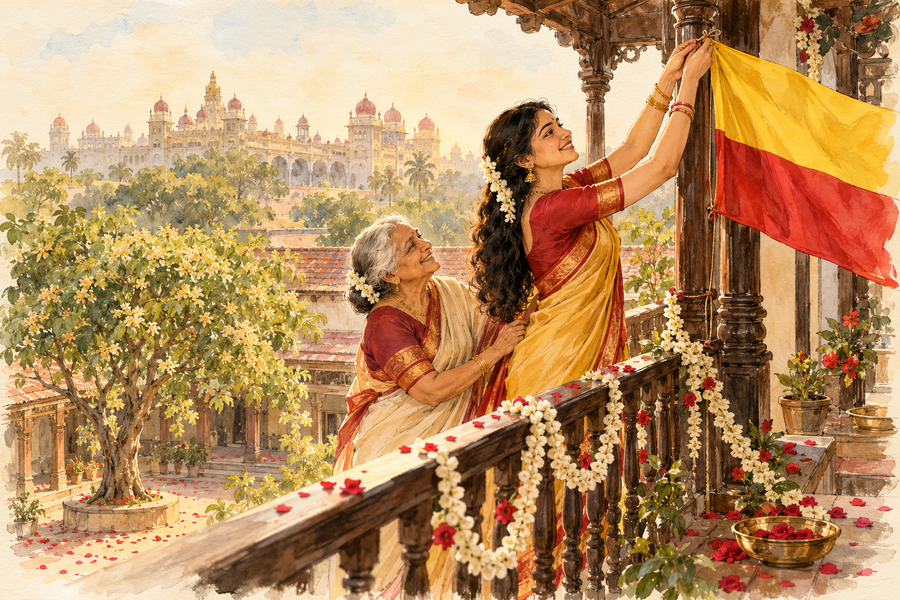 ನಮ್ಮ ನಾಡಿನ ಘಮ: The scent of our land