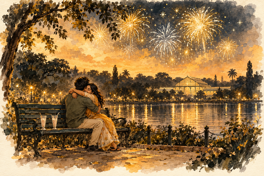 ಲಾಲ್ಬಾಗ್ ಬೆಂಚ್: The Lalbagh bench