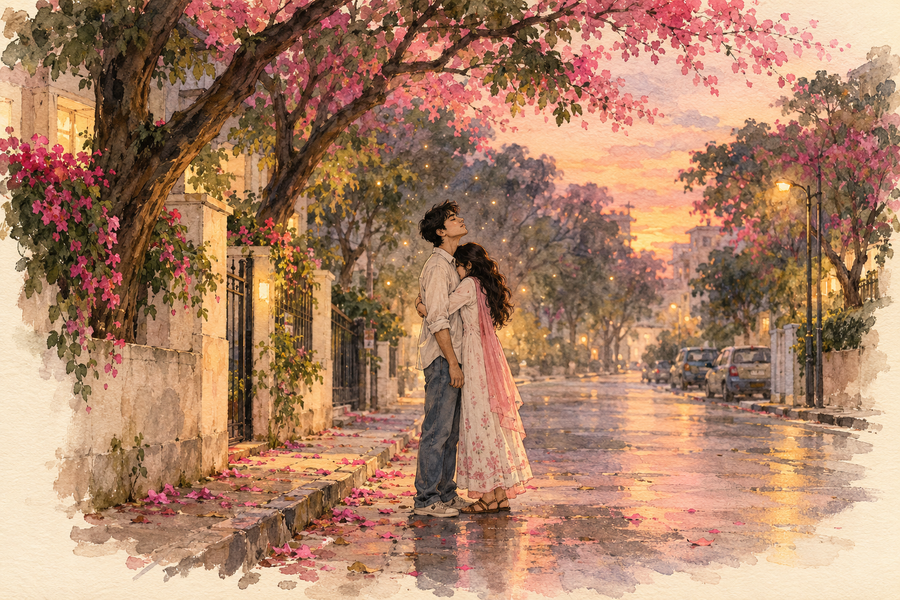 ಮೊದಲ ತಬ್ಬುಗೆ: The first hug