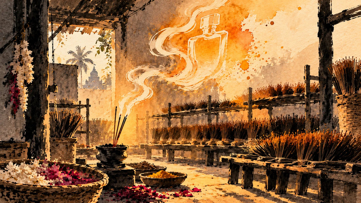 An incense workshop